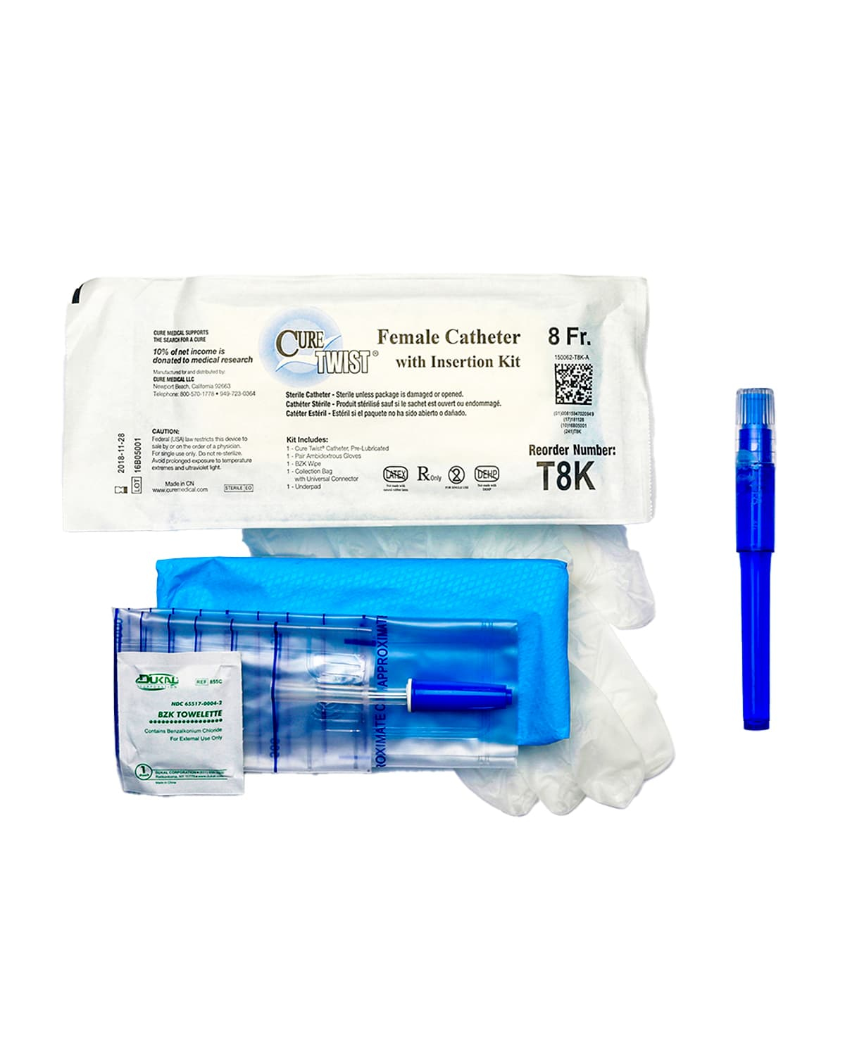 Cure Twist Catheter T8K - DMR