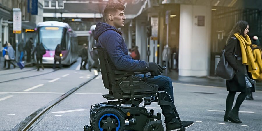 Quickie Electric Wheelchair Rear-wheel Drive - DMR